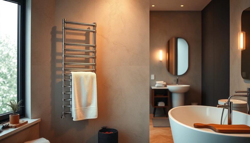 Towel warmer installation