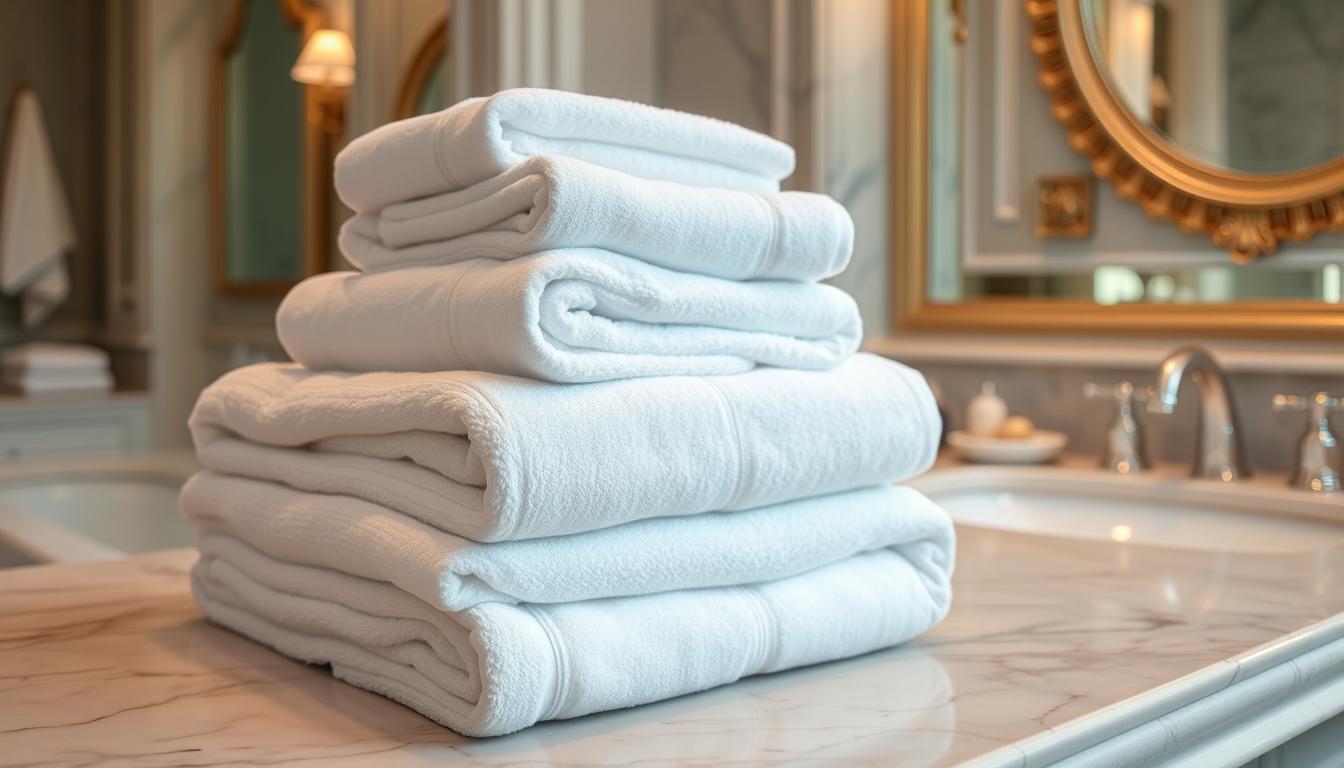 how do hotels keep towels white and soft