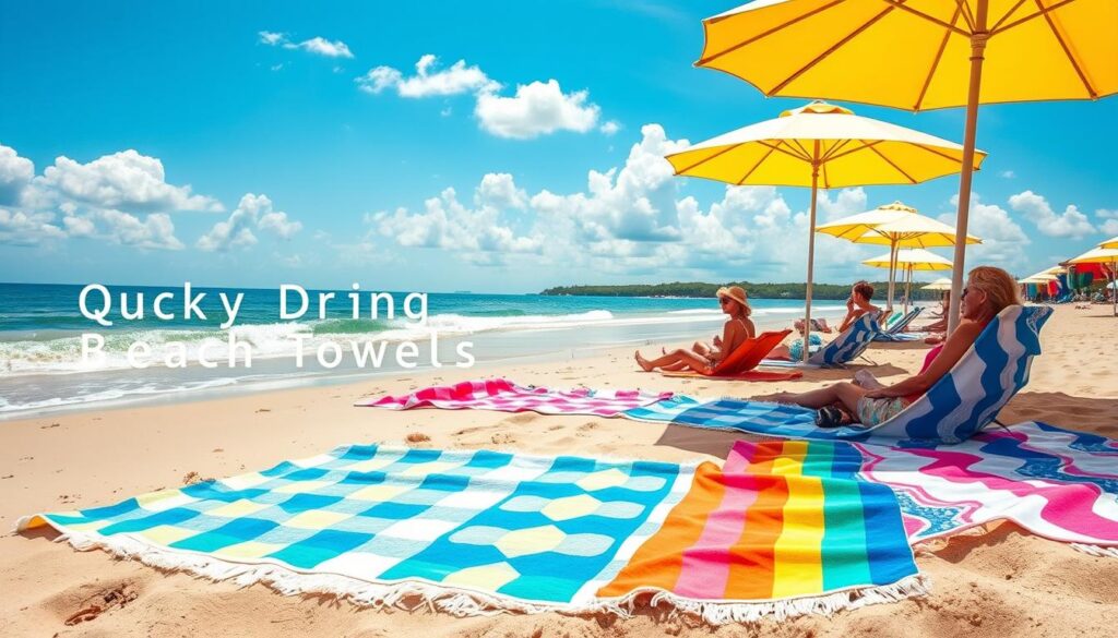 quick-drying beach towels