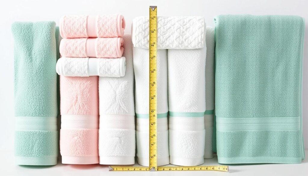 standard bath towel dimensions